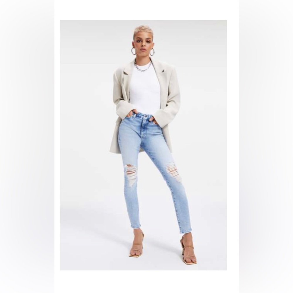 NWT good American Good Legs Skinny Jeans